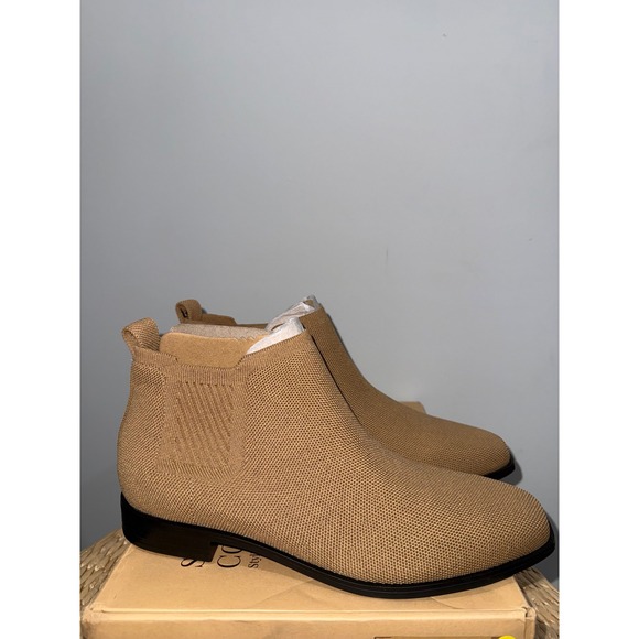 VIVAIA Water-Repellent Square-Toe Ankle Boots Neutral Tan, Modern EU/41.5 US/10 - Picture 8 of 13